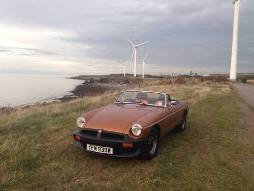 1981 MGB LE Roadster Limited Edition SOLD