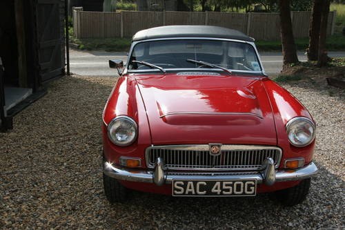 MGC Roadster (1968) Restored by Oselli SOLD