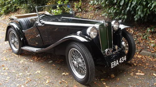 1937 MG TA Fantastic Restored Example SOLD
