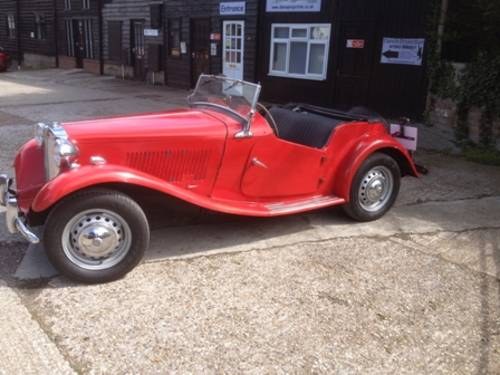 1950 MG TD Good condition SOLD