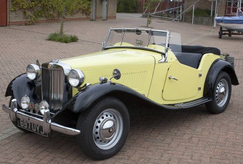 1953 MG TD Matching numbers; newly rebuilt engine SOLD