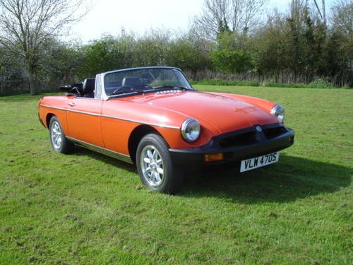 1977 MGB Roadster Sports SOLD