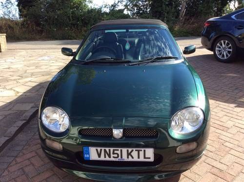 MG  with Hard Top 2001 low mileage good condition VENDUTO