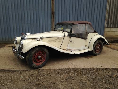 1955 MG TF One owner since 1961 VENDUTO