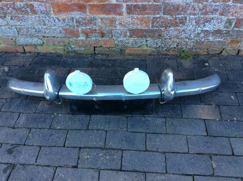 Pair chrome bumpers For Sale