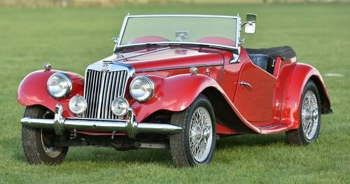 1954 MG Midget TF roadster LHD VENDIDO