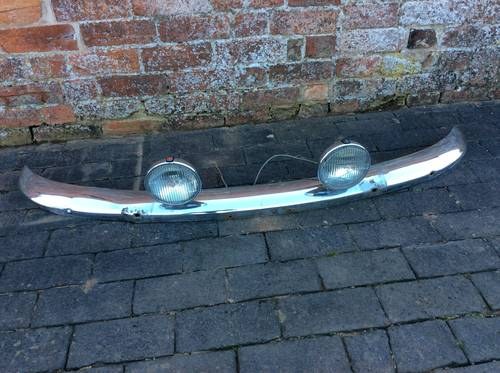 Front bumper with fog lights For Sale