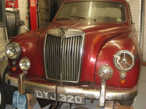 1954 MG ZA Barn Find condition - Project SOLD