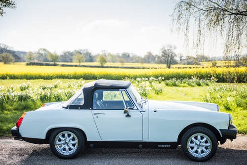 1979 Self Drive Hire of cute little MG Midget For Hire