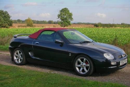 STUNNING CONDITION 2001 MGF 1.8 just 35,600 mls SOLD