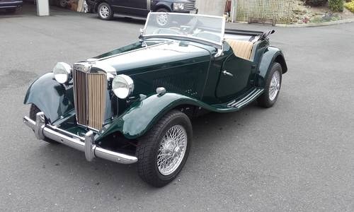 1952 MG TD  SOLD