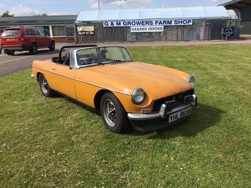 1971 MGB roadster 39,666 miles priced to sell SOLD