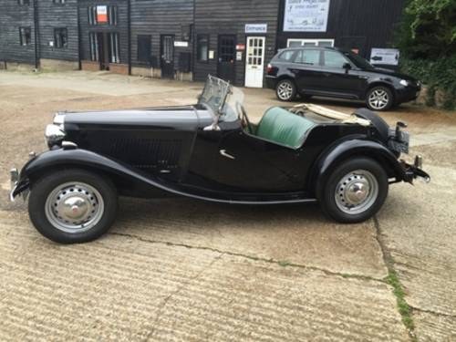 1952 MG TD   MG T Type SOLD