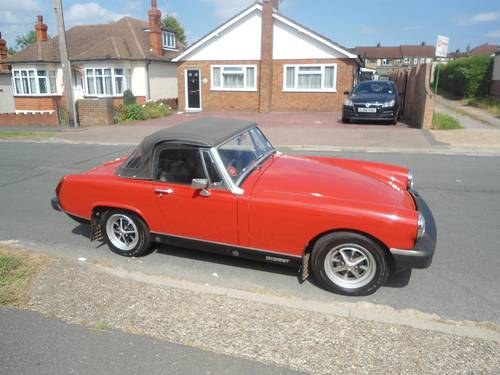 MG MIdget 1500 Convertible 1975/P For Sale