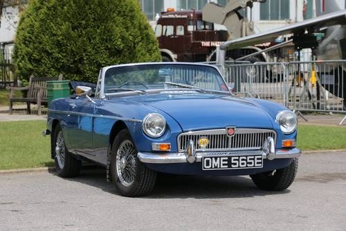 1967 MG B Roadster for hire in and around London For Hire