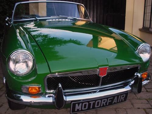 1973 MGB ROADSTER LEATHER TRIM For Sale