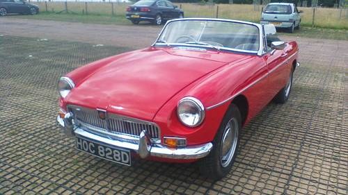 MGB Roadster 1966, 80,000miles. SOLD