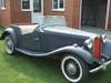 1952 MG TD SOLD