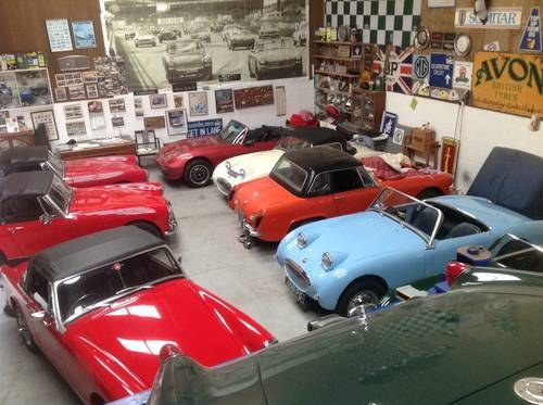 1968 Mike Authers Classics the MG Midget specialist offers:- SOLD For Sale