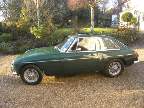 1970 MG B GT..  sold In vendita