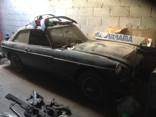 1968 MGC GT Restoration Required  For Sale