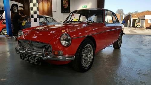 1968 Stunning and very rare MGC GT Automatic. SOLD