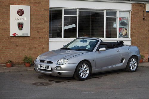 2001 MG F Sport Car 1.8 For Sale For Sale