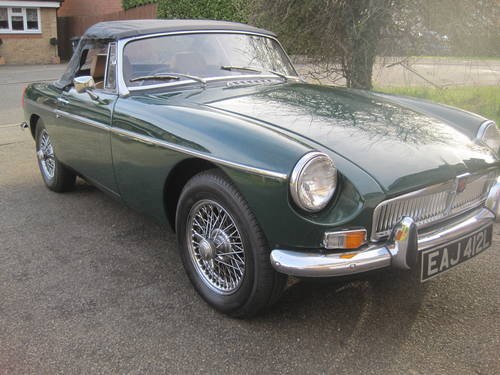 Mgb roadster 1973 very rare automatic SOLD