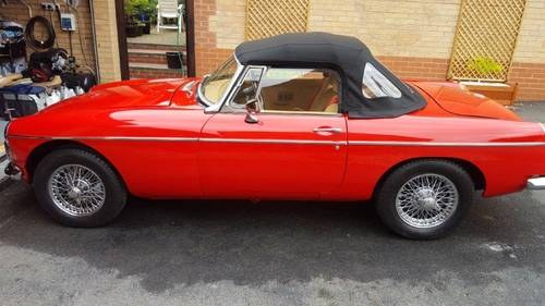 1972 MGB Roadster Factory Automatic - Heritage Shell. SOLD