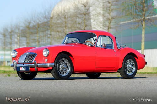 Excellent MGA 1500 Coupe 1957 LHD In vendita