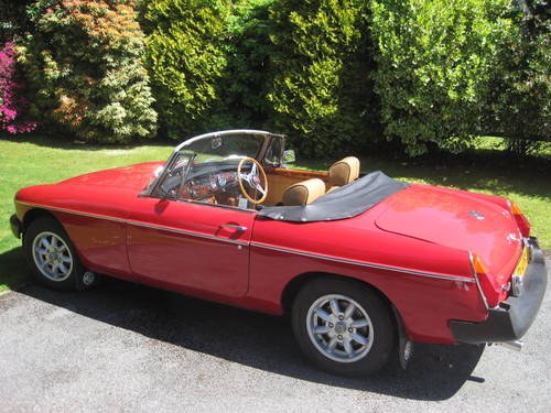 MGB ROADSTER 1975 FOR SALE SOLD