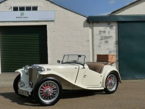 1947 MG TC, Sold SOLD