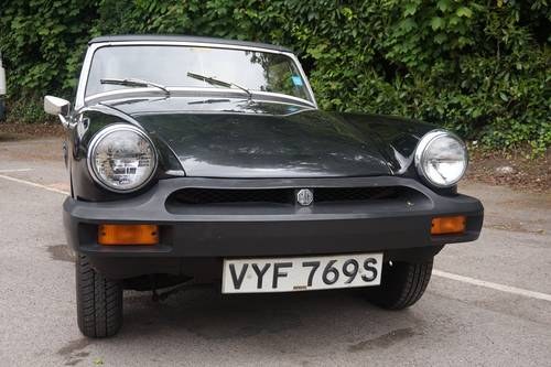 MG Midget Mk 3 - 1978 - to be auctioned Friday 28.07.2017 For Sale by Auction