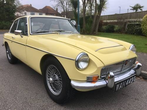 1968 MGC GT AUTOMATIC "RESERVED" In vendita