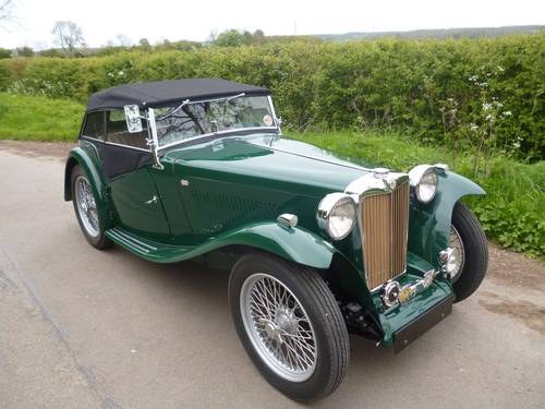 Concours Condition 1946 MG TC - Full History SOLD