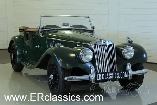 MG TF 1500 roadster 1954, matching numbers LHD For Sale
