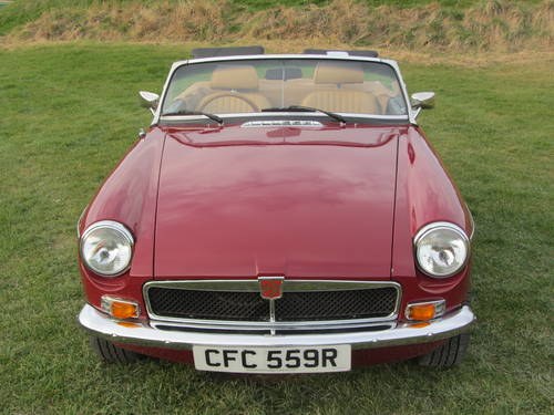 1977 MG-B sports roadster 4 speed with overdrive In vendita