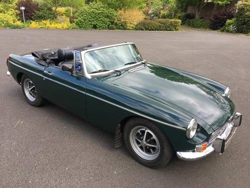 **JUNE AUCTION** 1973 MG B Roadster For Sale by Auction