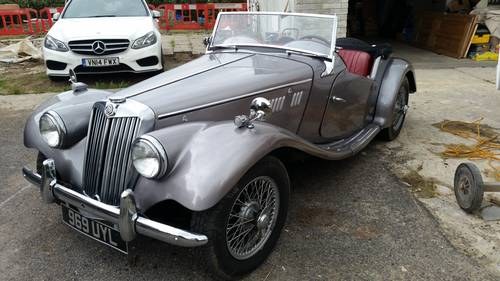 1954 LHD MG TF excellent condition For Sale