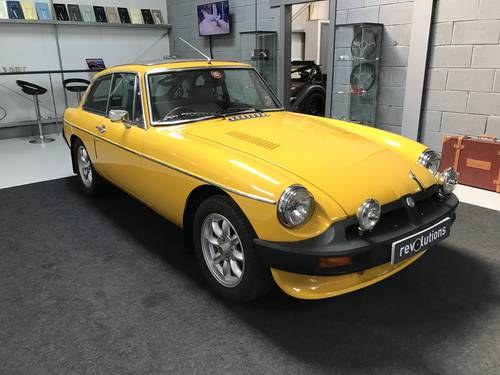 1979 MG B T V8 VERKAUFT
