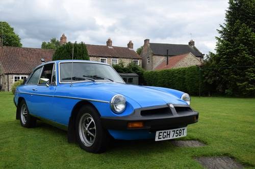 1978 MGB GT - LOVELY EXAMPLE, LOW MILES, GREAT DRIVER! In vendita