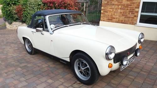 1975 Completely restored Midget. Beautiful condition SOLD