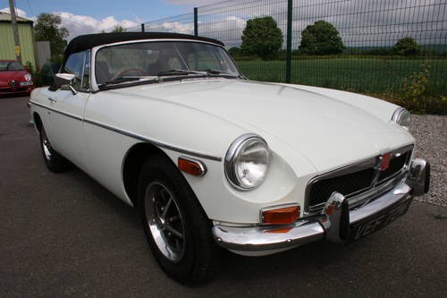 1974 MGB Roadster, rust free original shell For Sale