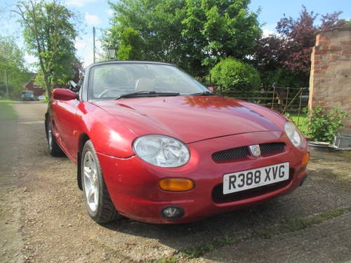 1997 MGTF 1.8 VVC For Sale by Auction