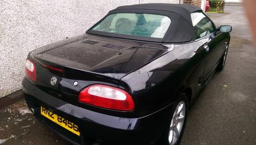 mgtf 2005 black 2 seater convertible appox 37000ml For Sale