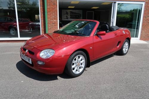 2000 MGF 1.8i Roadster, Low Mileage, One Owner For Sale SOLD