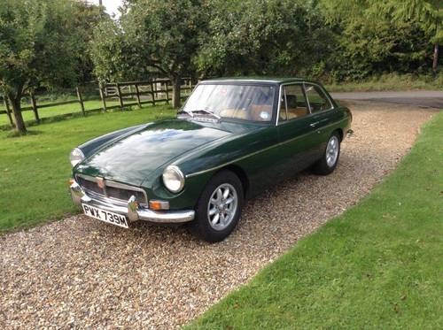1974 MG B GT At ACA 17th June  For Sale
