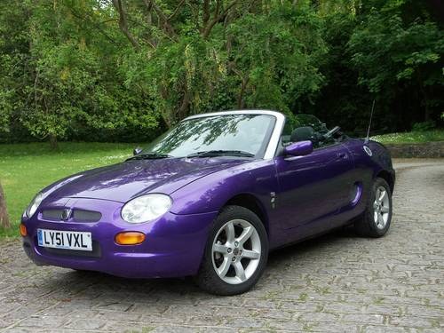 2001 MGF 1.8  SOLD