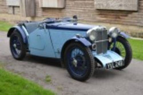 1933 MG J2 For Sale by Auction