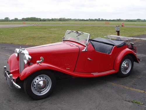 1953 MG TD 2-seat open sports For Sale